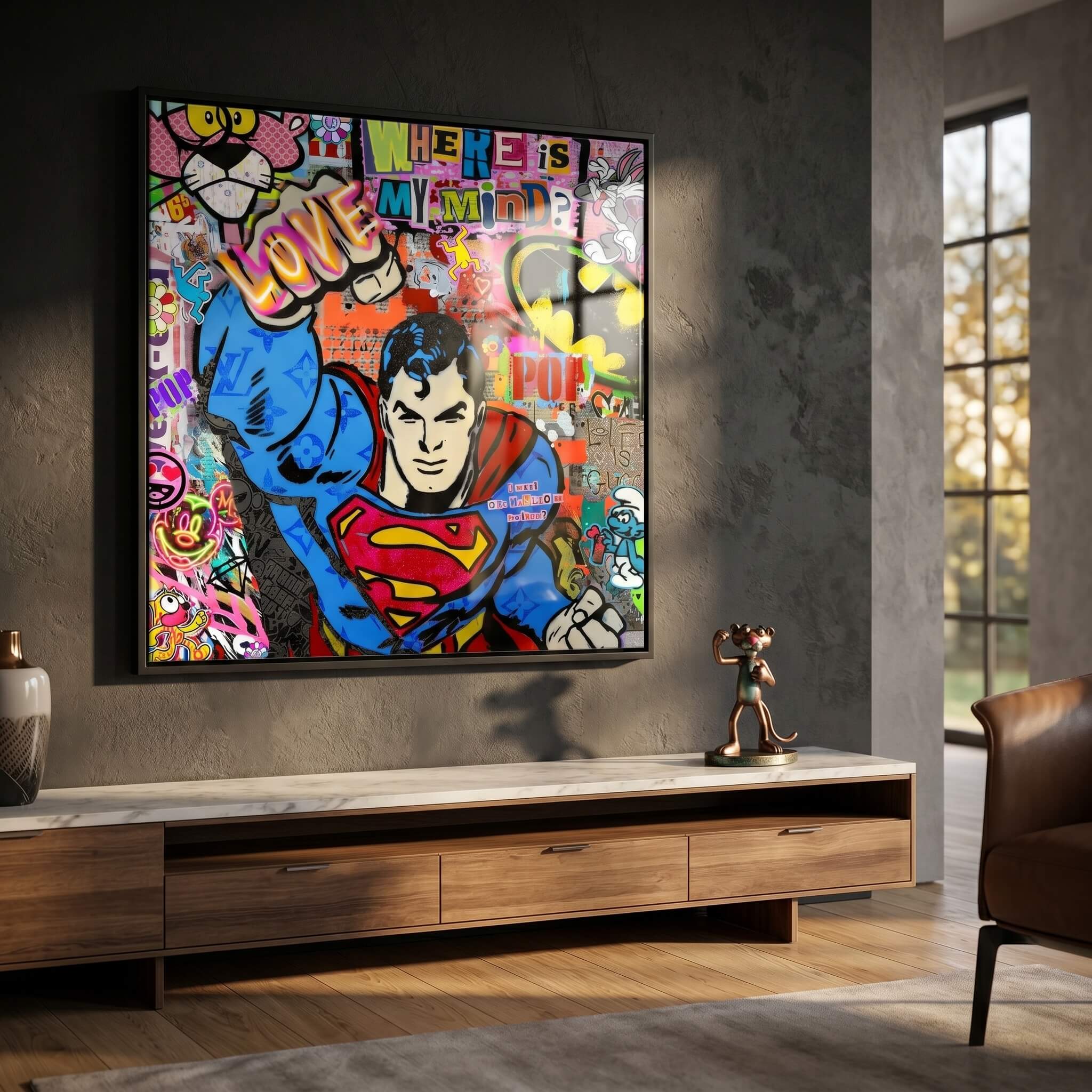 Superman Love - Acrylic Glass