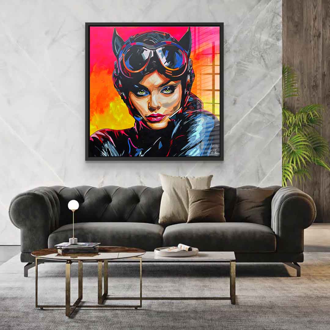 Sunset Cat - Acrylic glass
