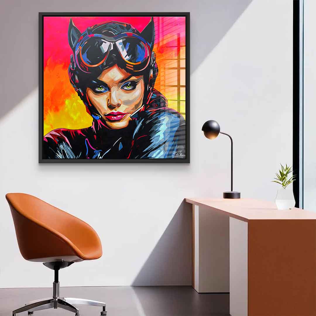 Sunset Cat - Acrylic glass
