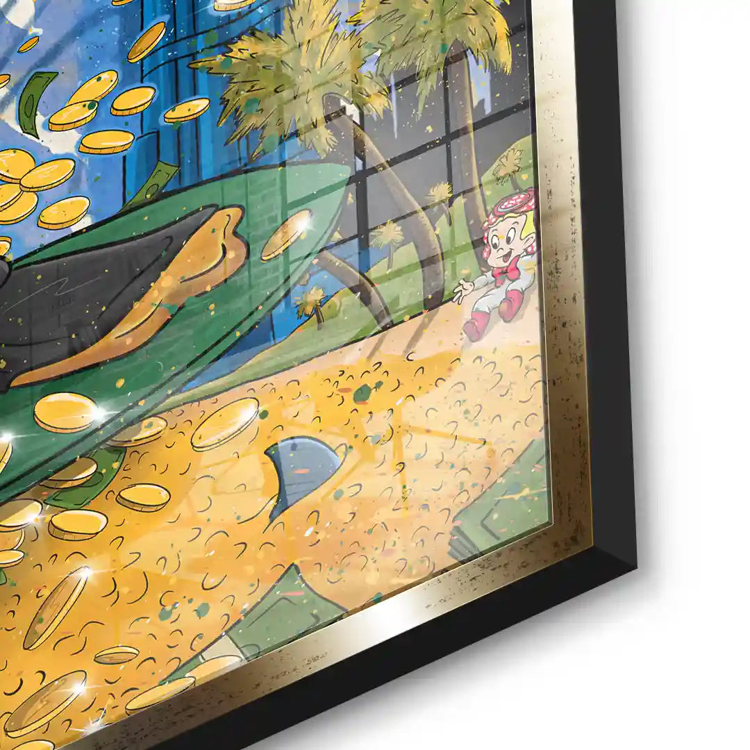 Surfing in Dubai - Acrylic glass