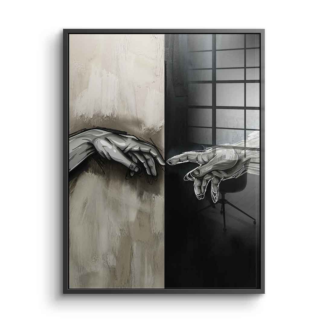 The Divine Touch - Acrylglas