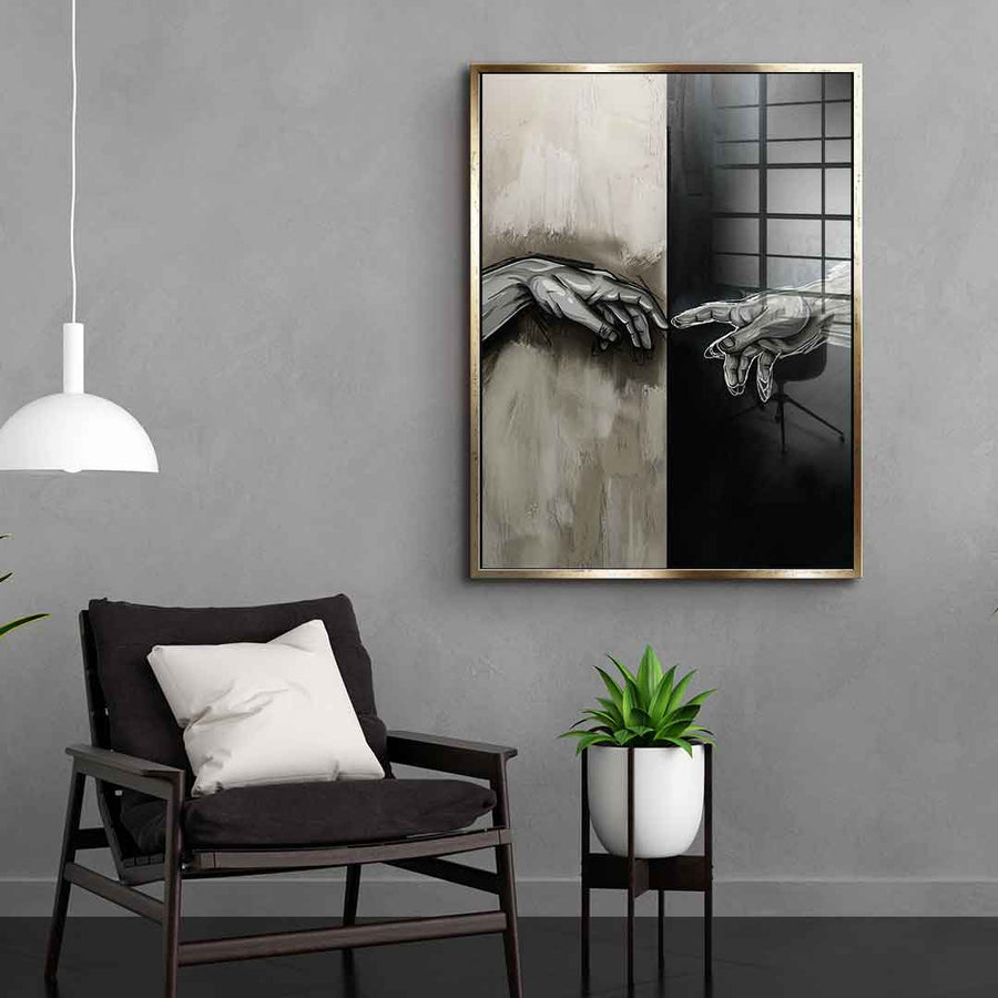The Divine Touch - Acrylglas
