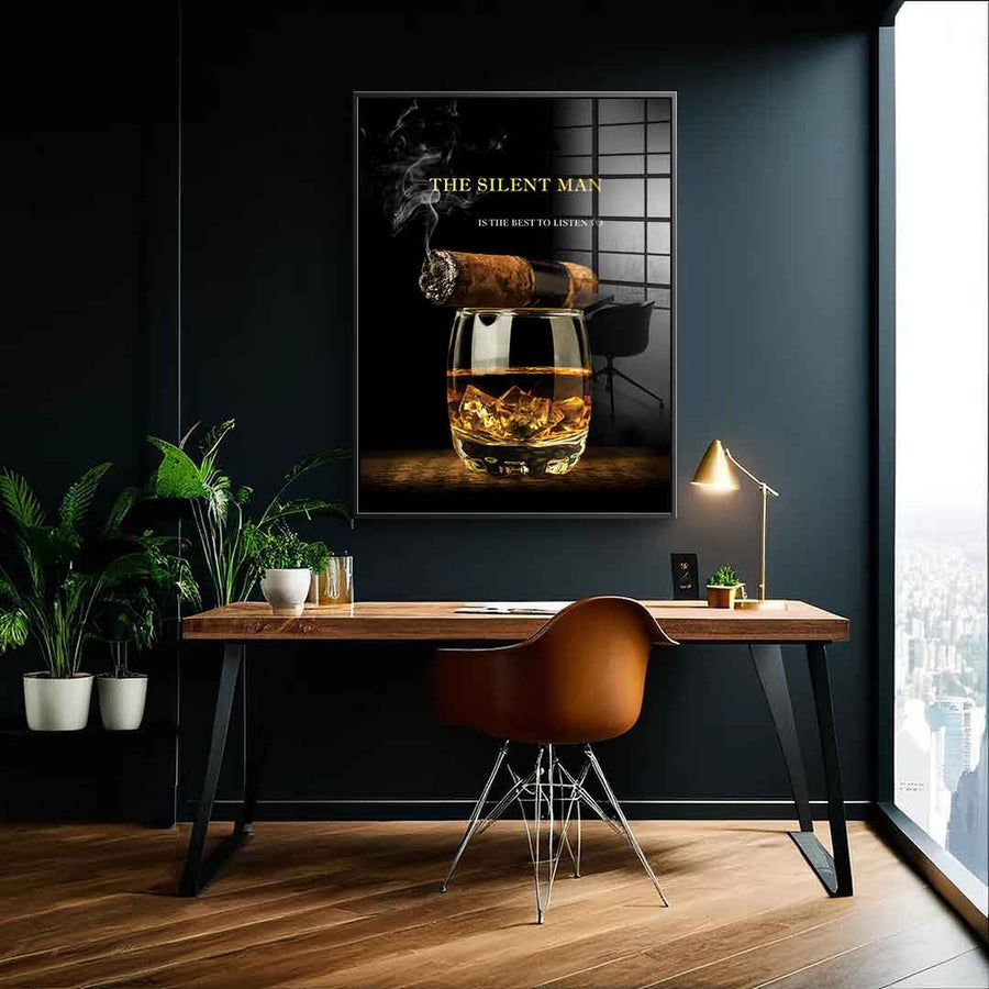 The Silent Man - Acrylic Glass