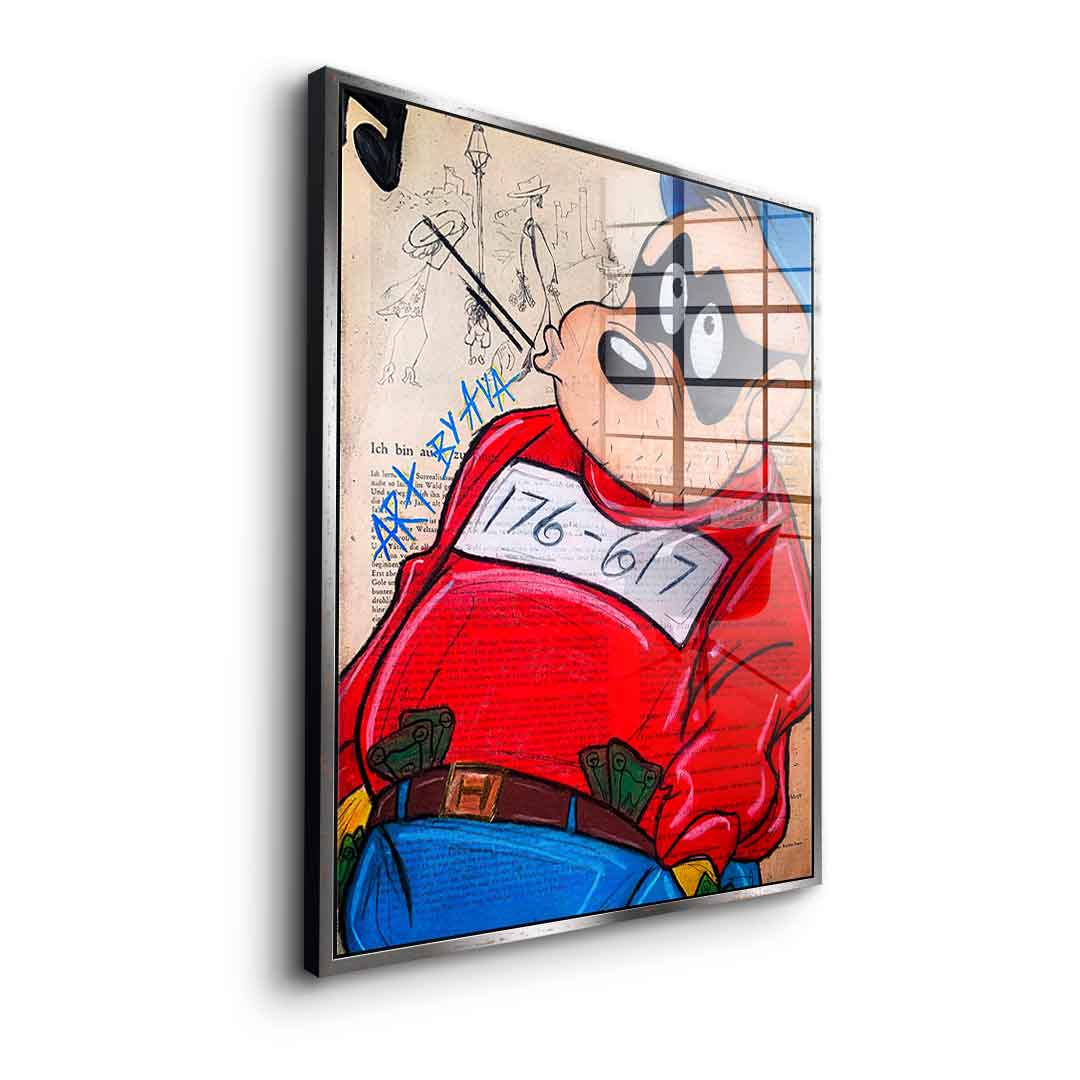 Thinking Beagle Boy - Acrylic glass