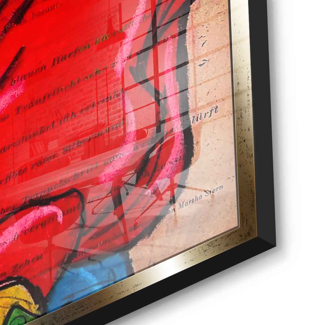 Thinking Beagle Boy - Acrylic glass