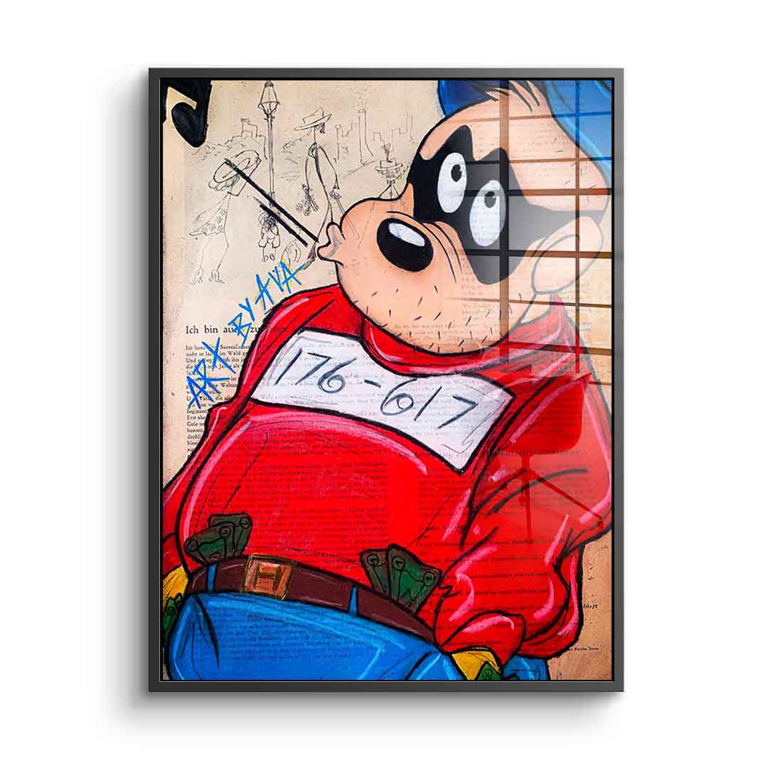 Thinking Beagle Boy - Acrylic glass