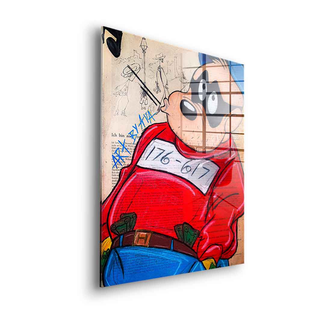 Thinking Beagle Boy - Acrylic glass