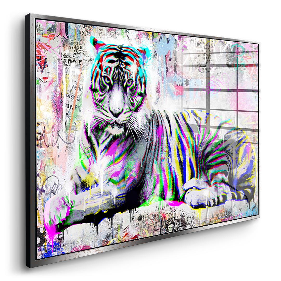 Tiger - Acrylic glass