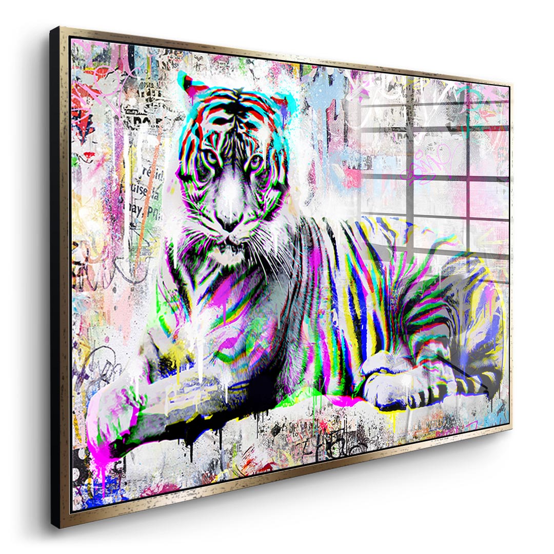 Tiger - Acrylic glass