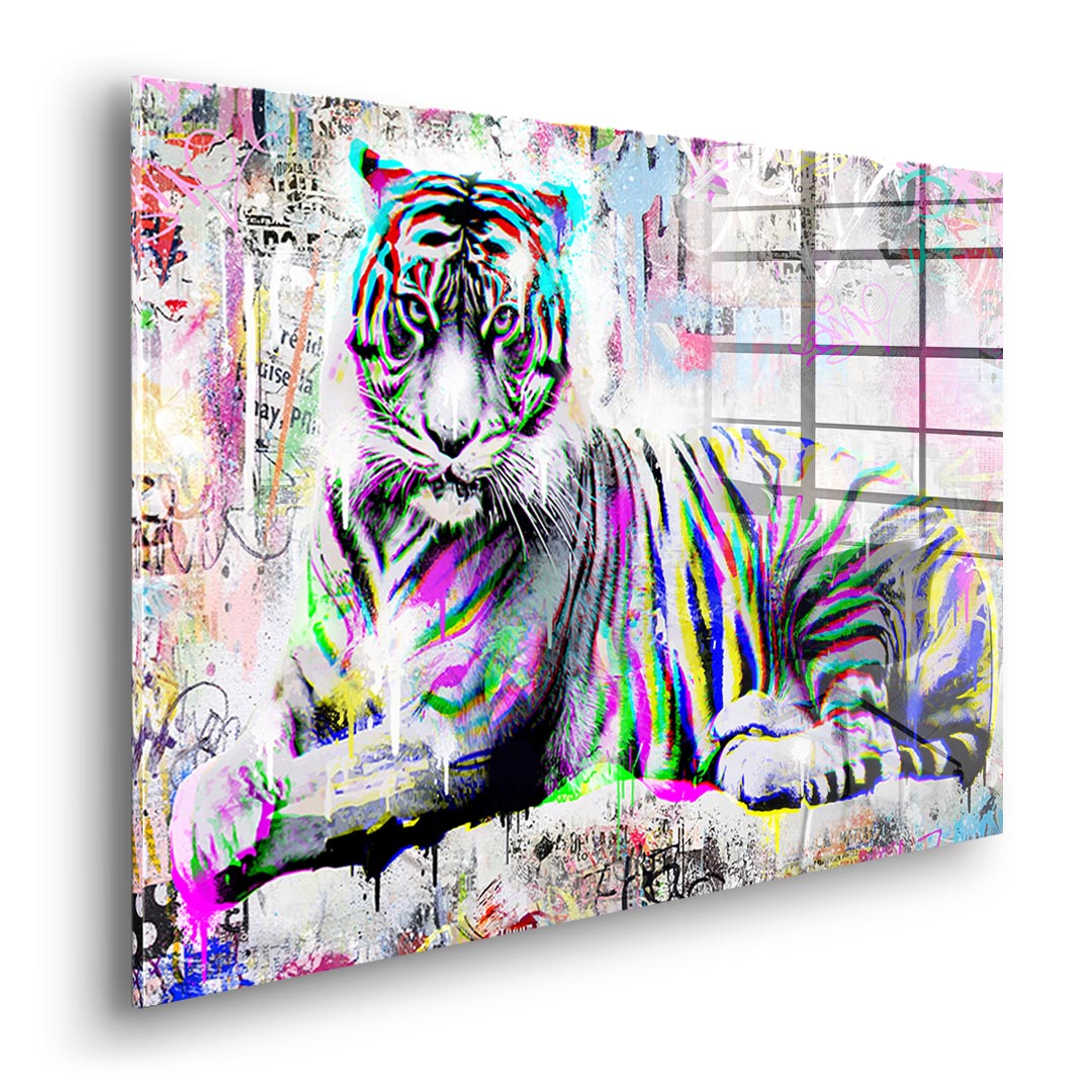Tiger - Acrylic glass