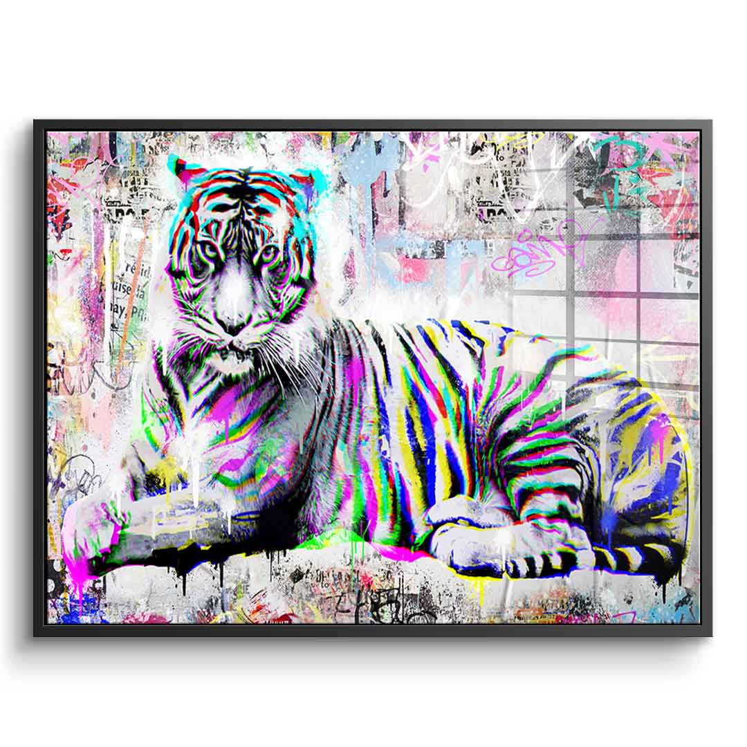 Tiger - Acrylic glass