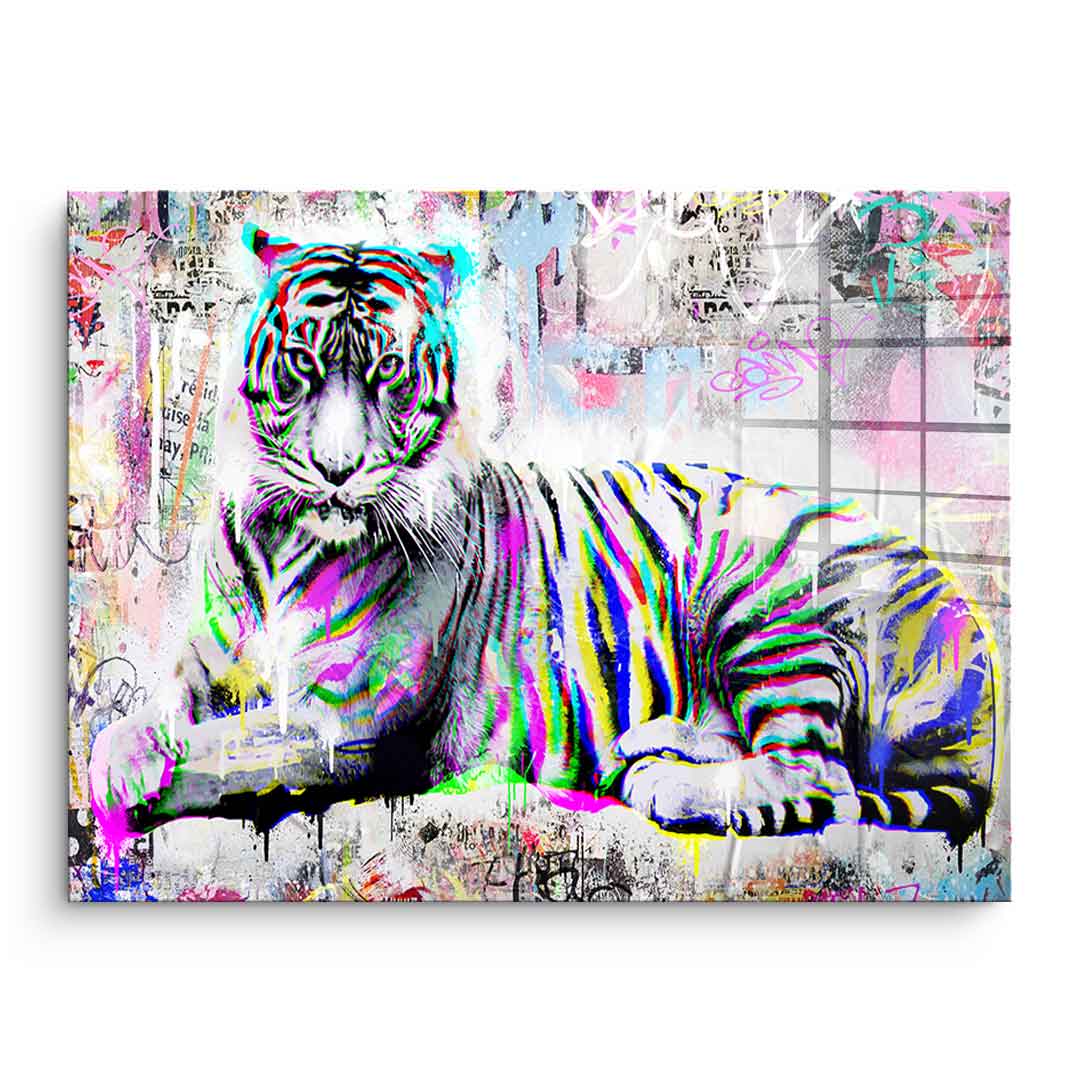 Tiger - Acrylic glass