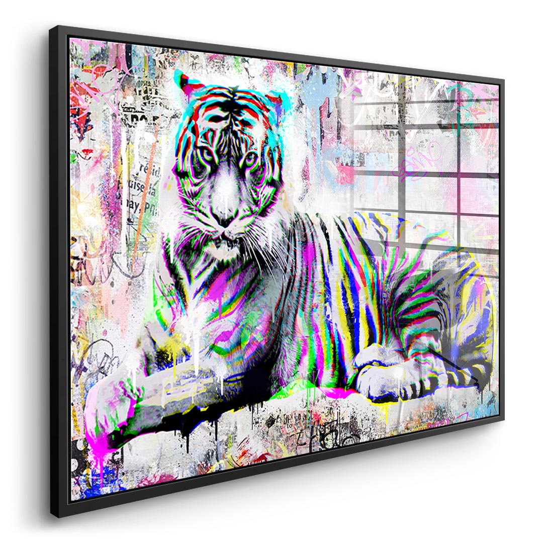 Tiger - Acrylic glass