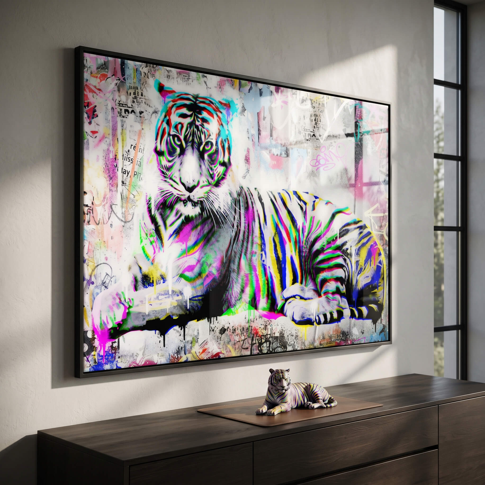 Tiger - Acrylic glass