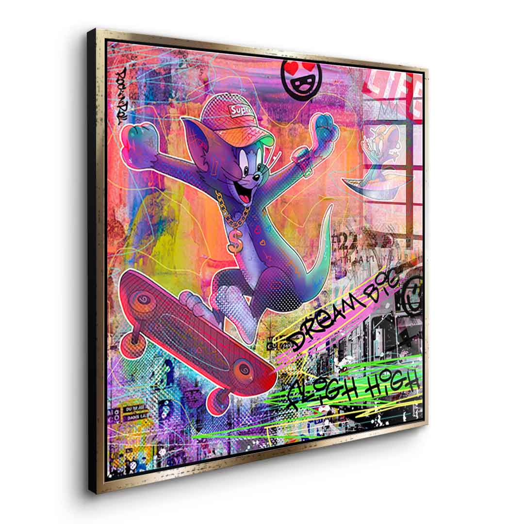 Tom & Jerry Gangster - Acrylic Glass