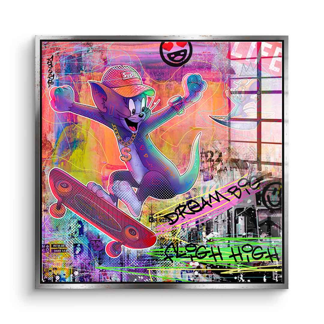 Tom & Jerry Gangster - Acrylic Glass