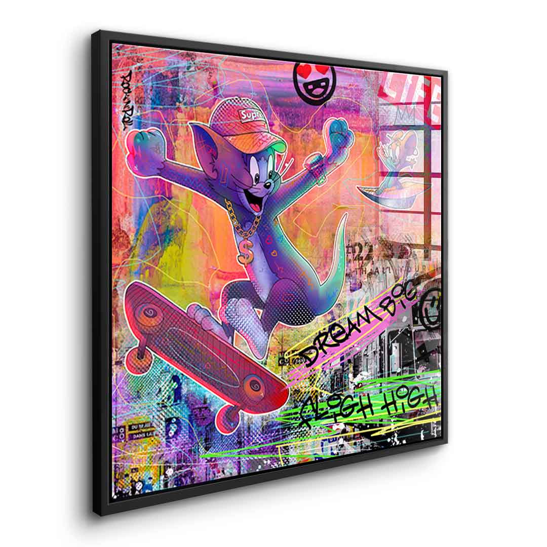 Tom & Jerry Gangster - Acrylic Glass