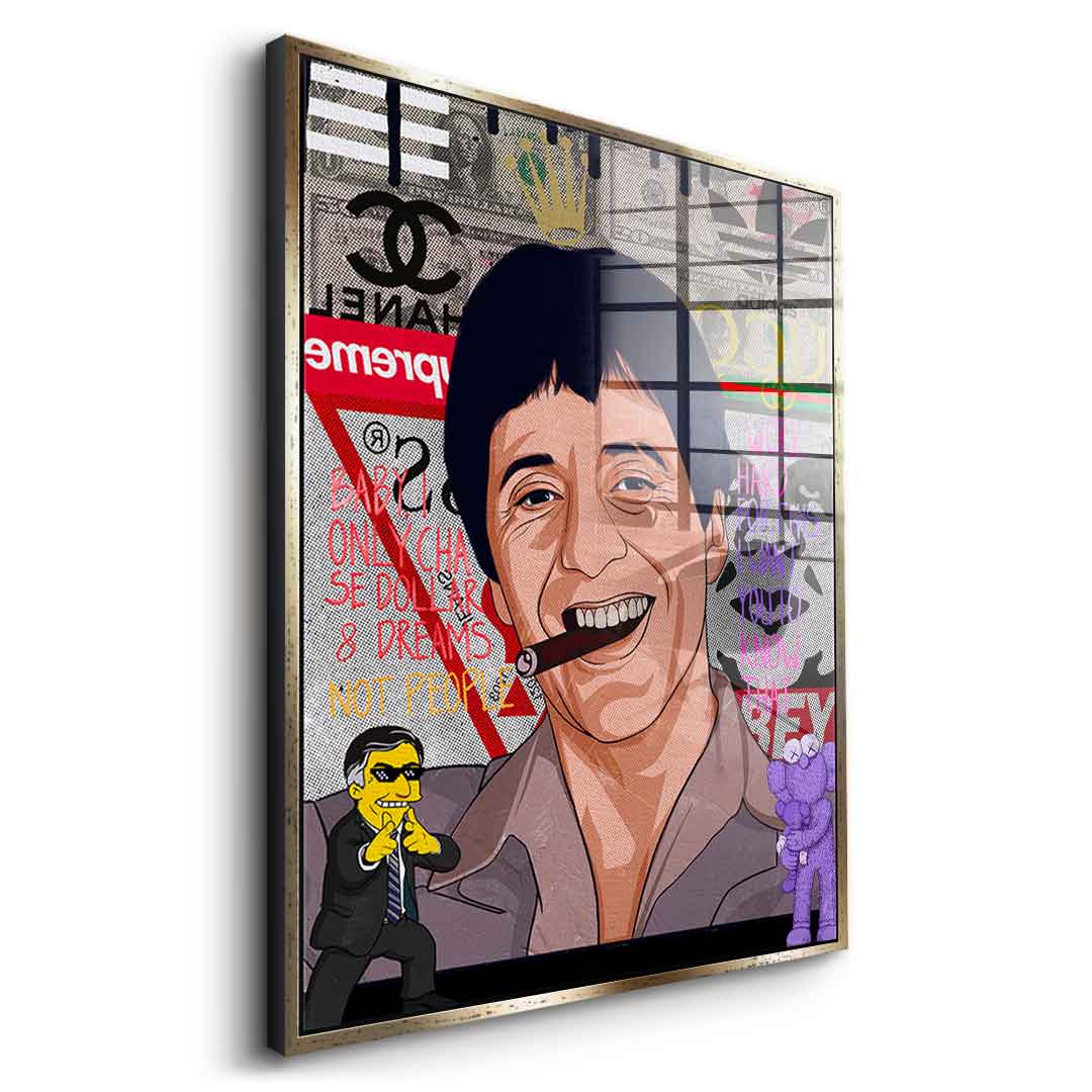 Tony Montana - Acrylglas