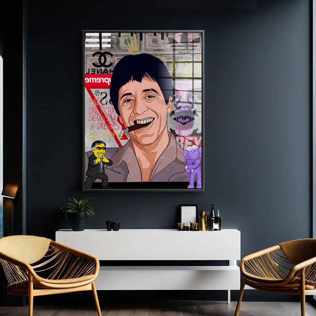 Tony Montana - Acrylglas