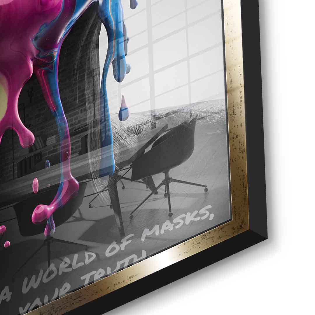 Transient Mask - Acrylglas
