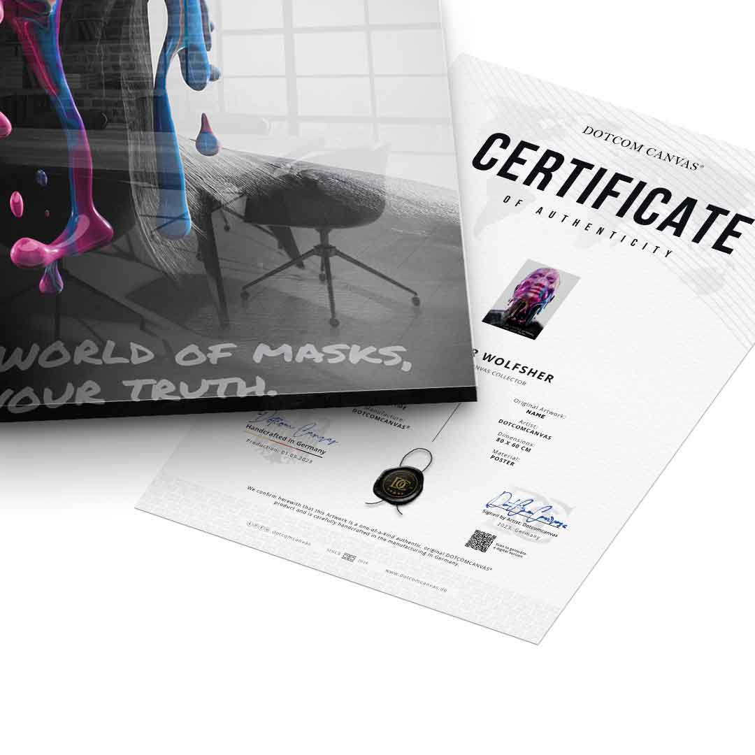 Transient Mask - Acrylglas