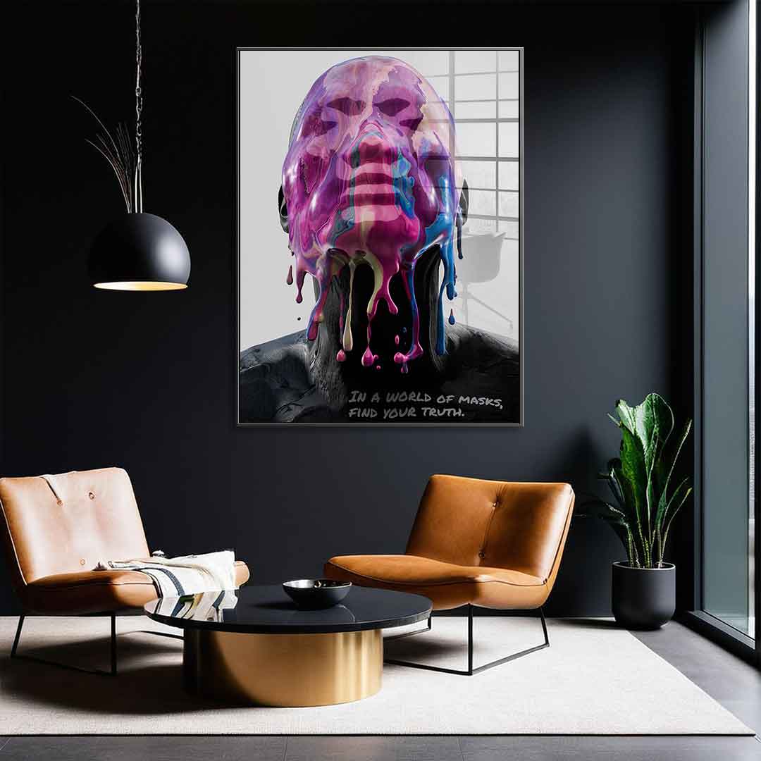 Transient Mask - Acrylglas