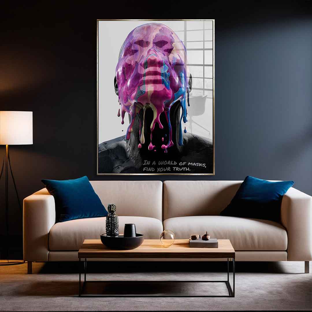 Transient Mask - Acrylglas