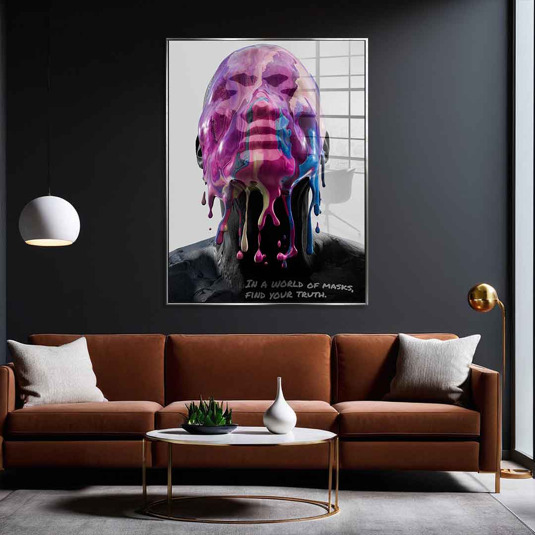 Transient Mask - Acrylglas