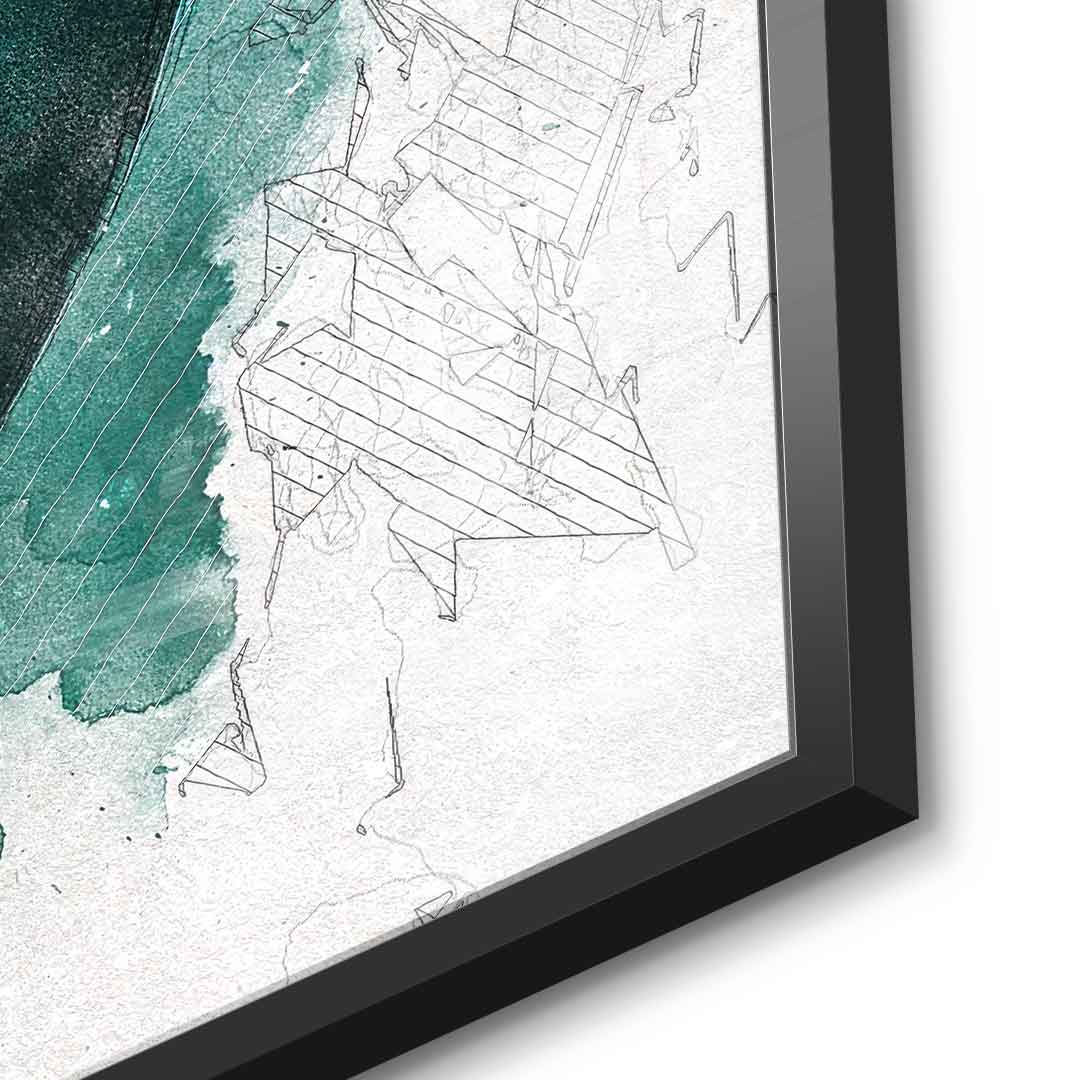 Tupac B.I.G. Portrait - Acrylglas