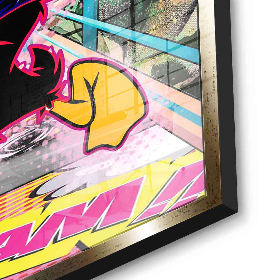 Tweety Fight - Acrylic Glass