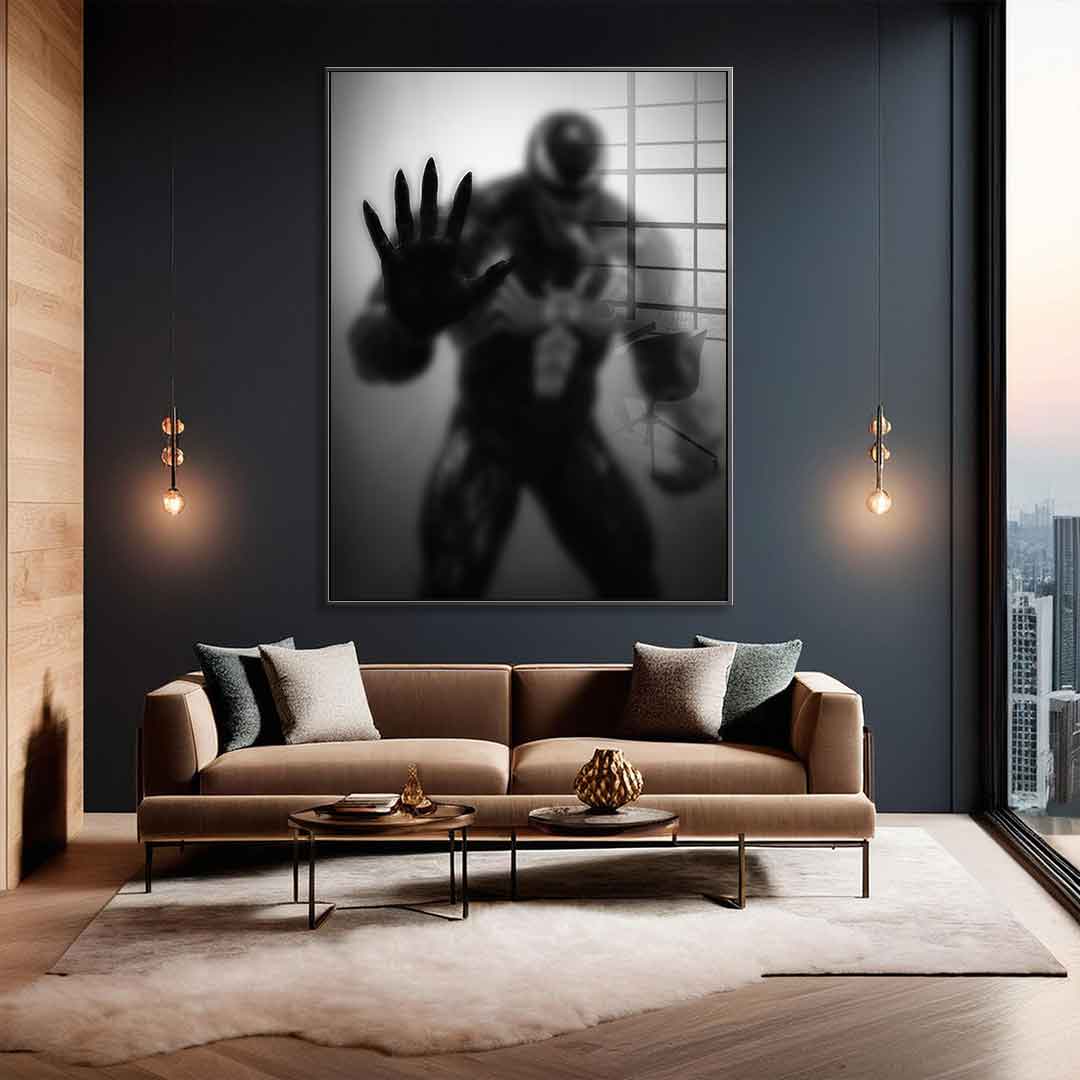Venom's Silhouette - Acrylic Glass