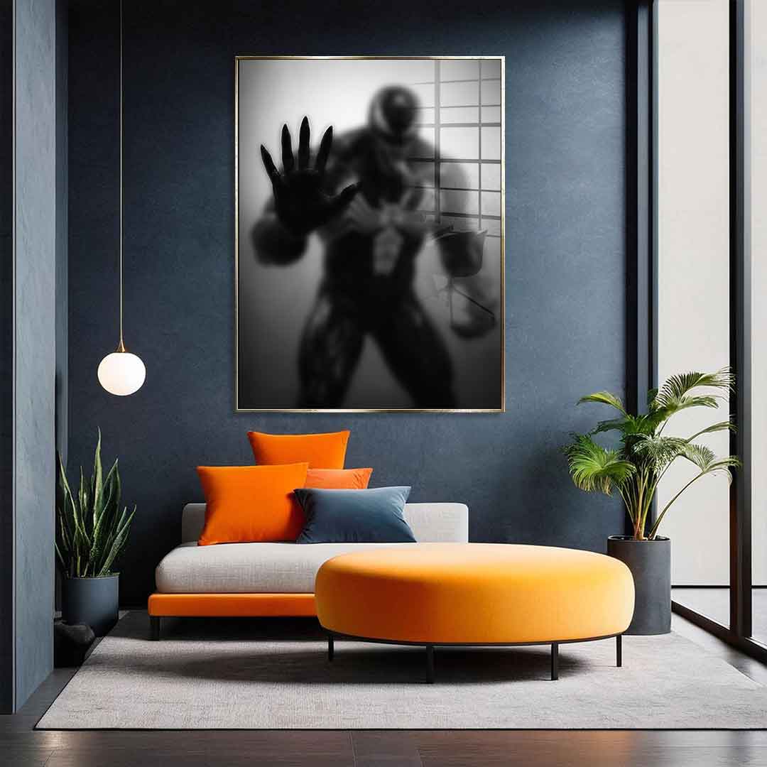 Venom's Silhouette - Acrylic Glass