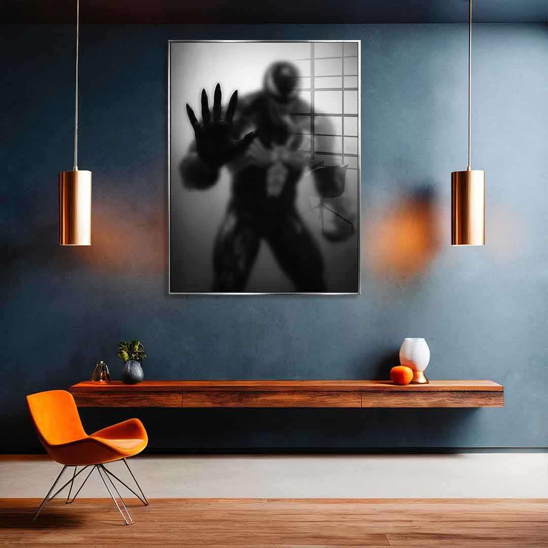 Venom's Silhouette - Acrylic Glass