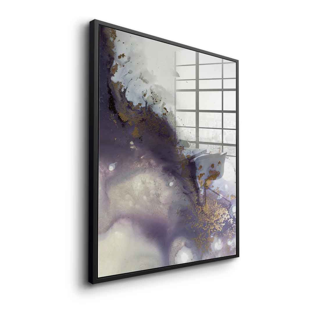 Violet Romance - Acrylglas