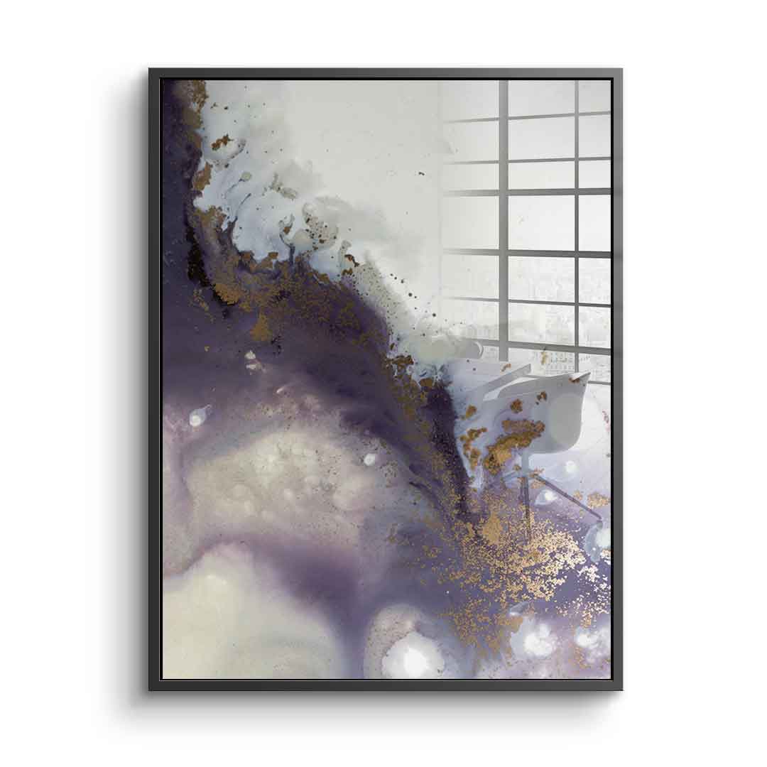 Violet Romance - Acrylglas