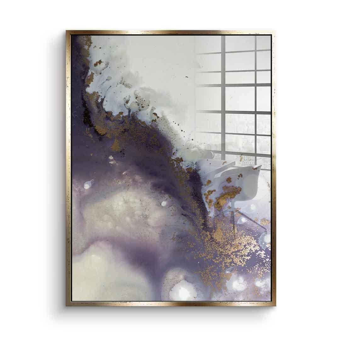 Violet Romance - Acrylglas