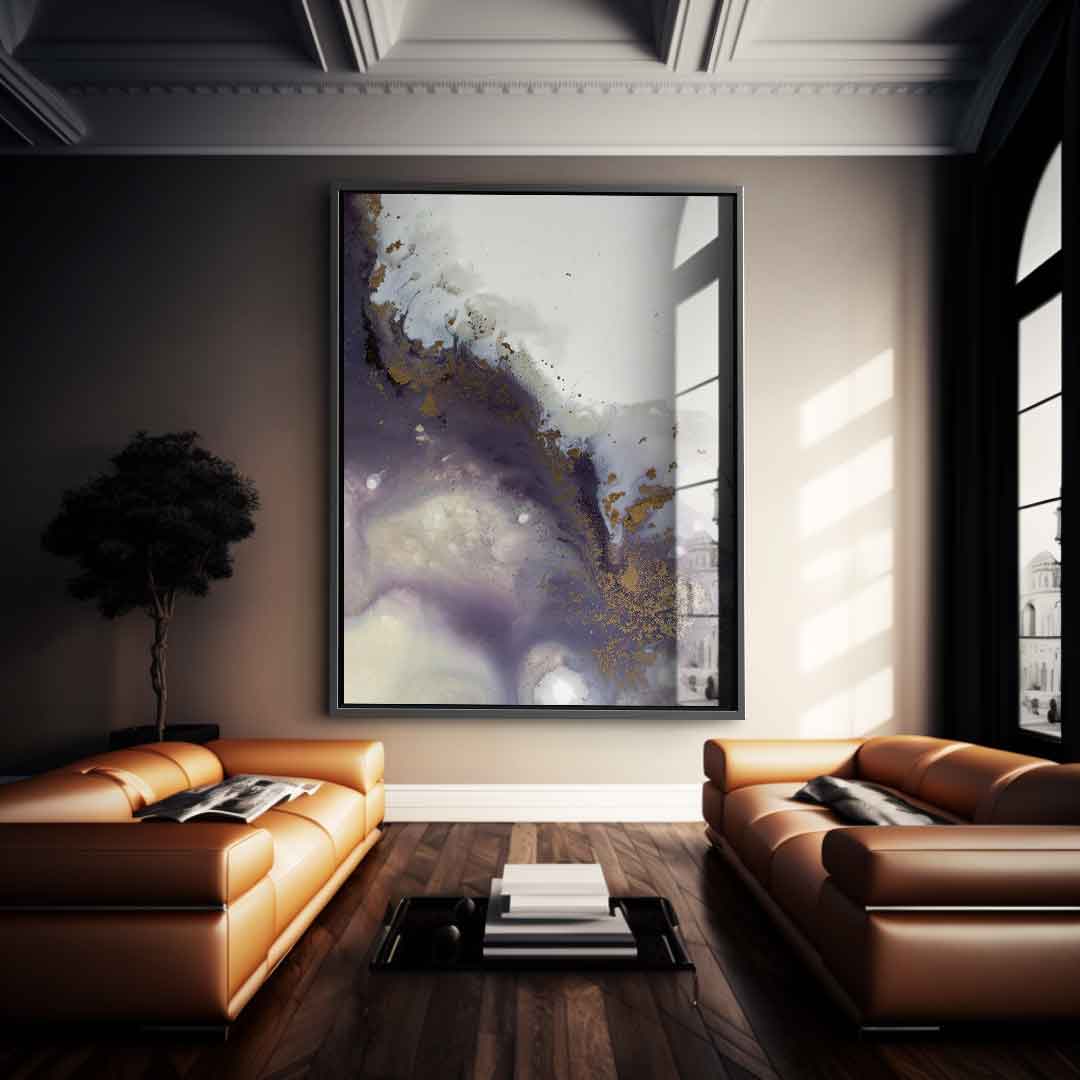 Violet Romance - Acrylic glass