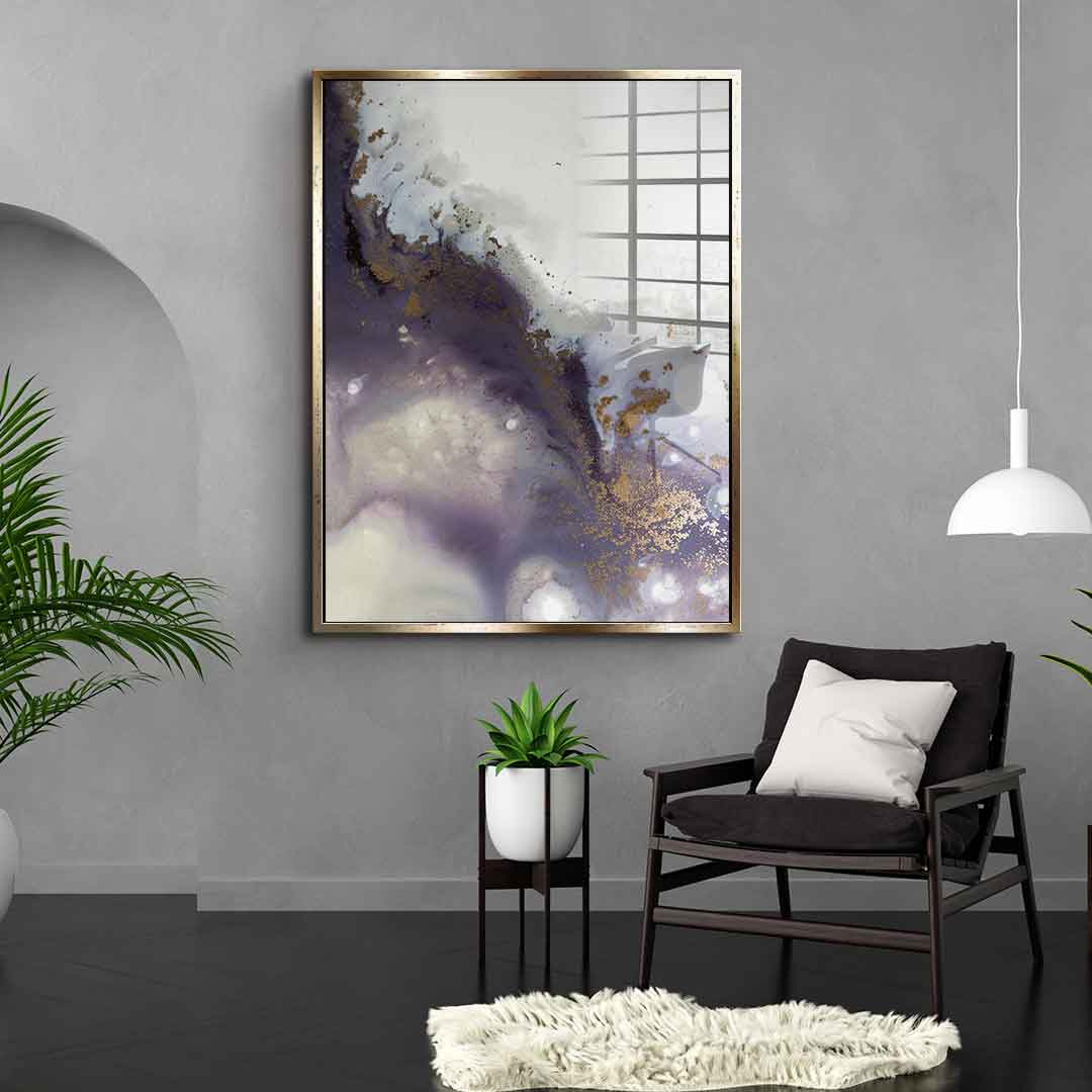 Violet Romance - Acrylglas