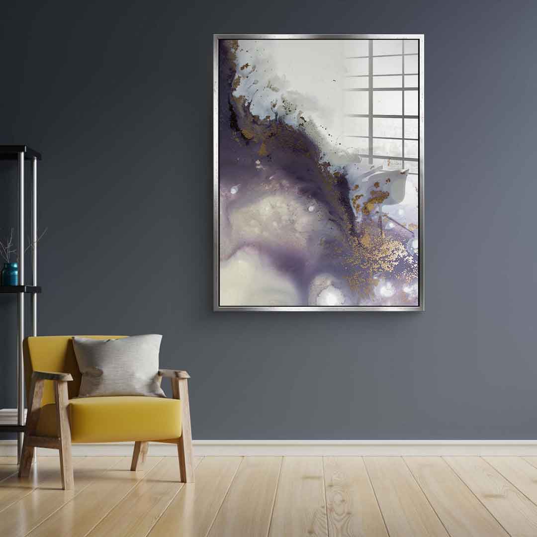 Violet Romance - Acrylglas