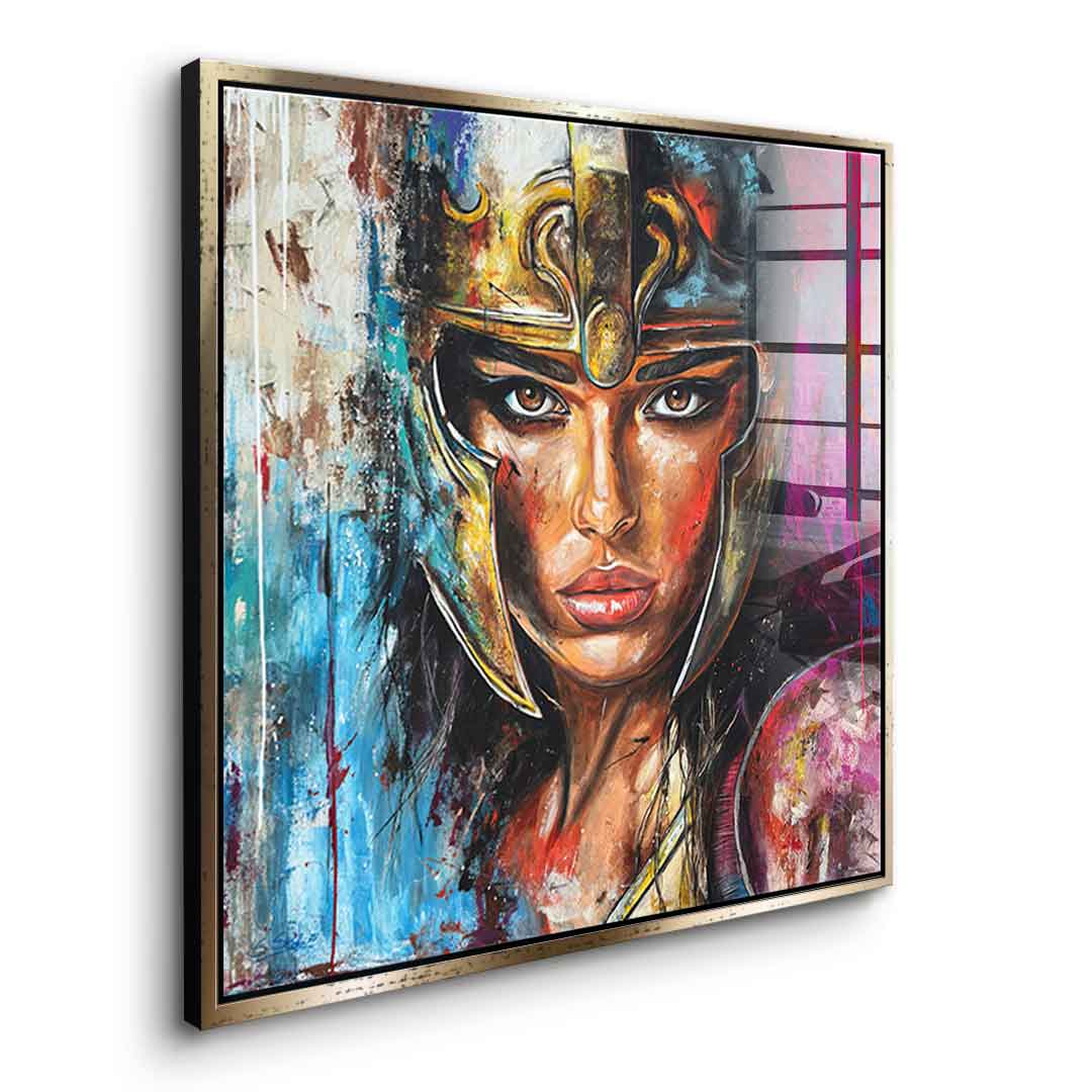Warrior Inside - Acrylglas
