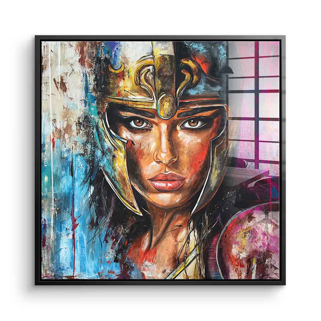 Warrior Inside - Acrylglas