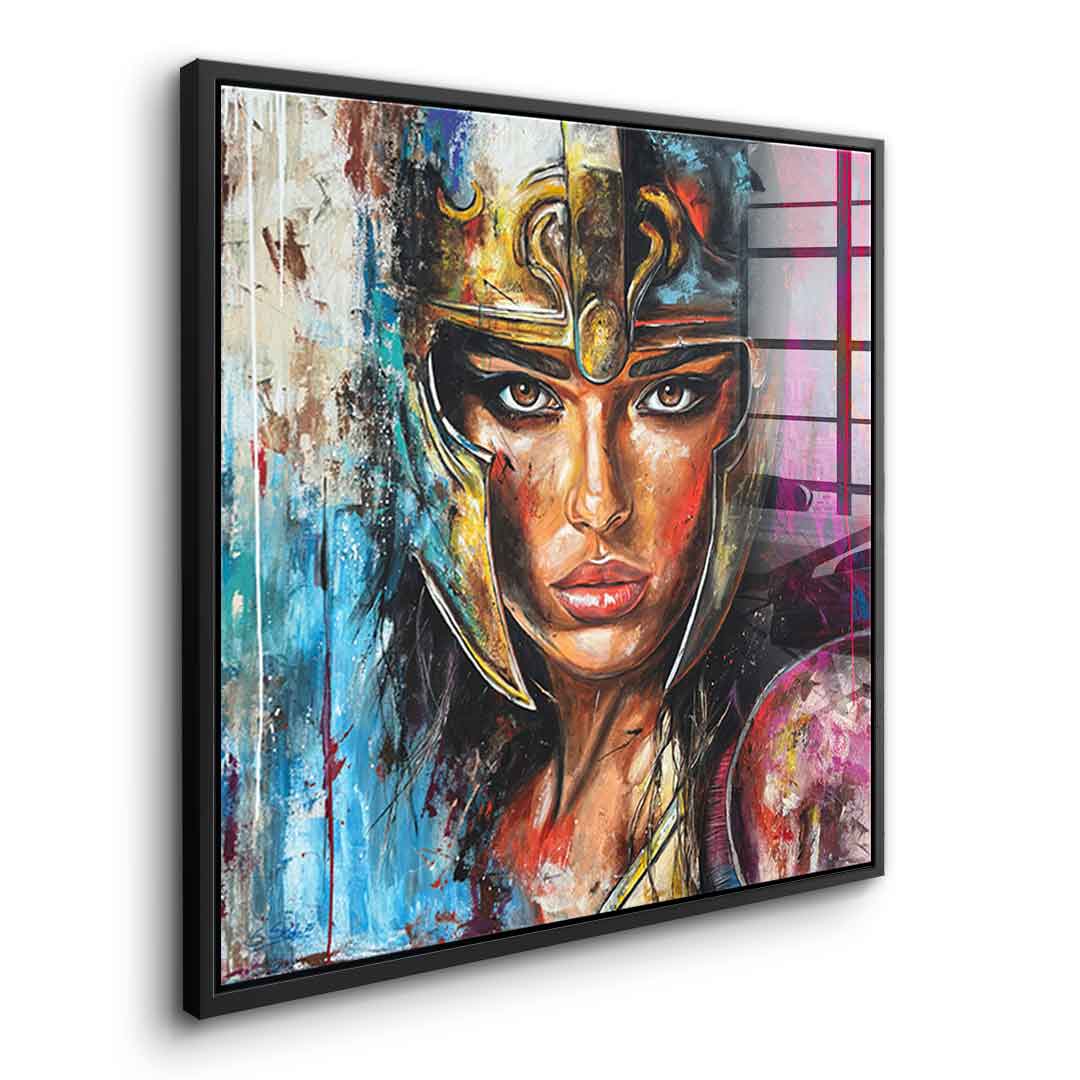 Warrior Inside - Acrylglas