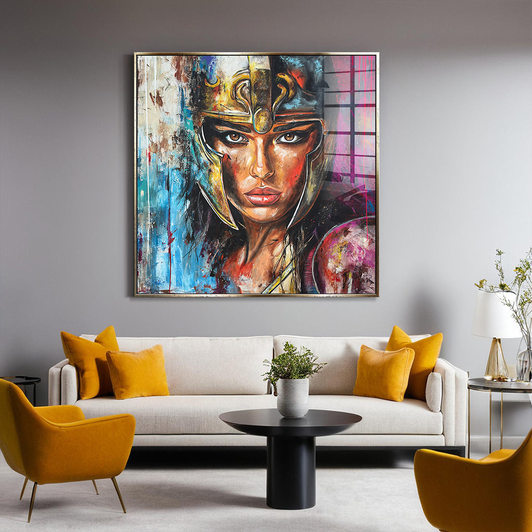 Warrior Inside - Acrylglas