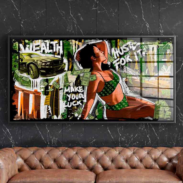 Happiness - Acrylic glass