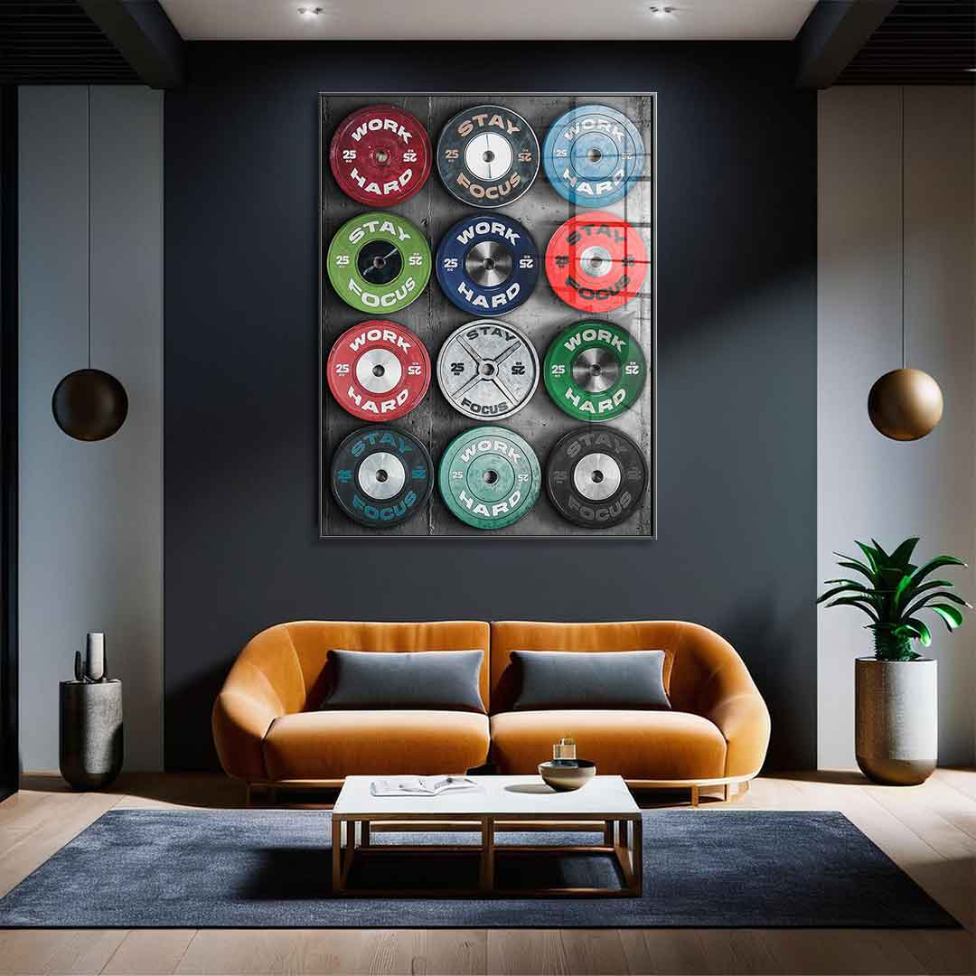 Weight for Motivation - Acrylglas