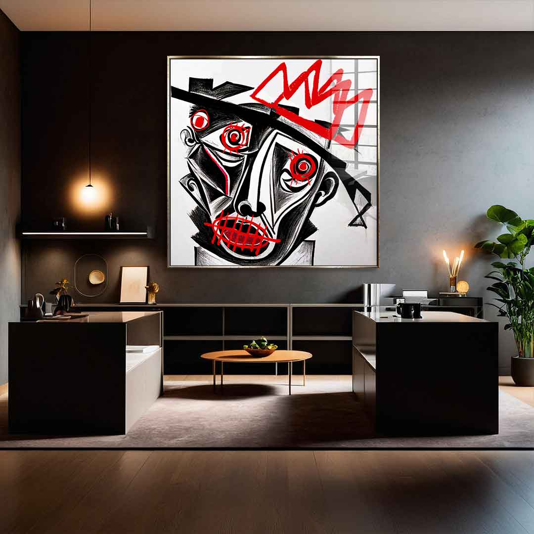 Wild Face - Acrylic glass