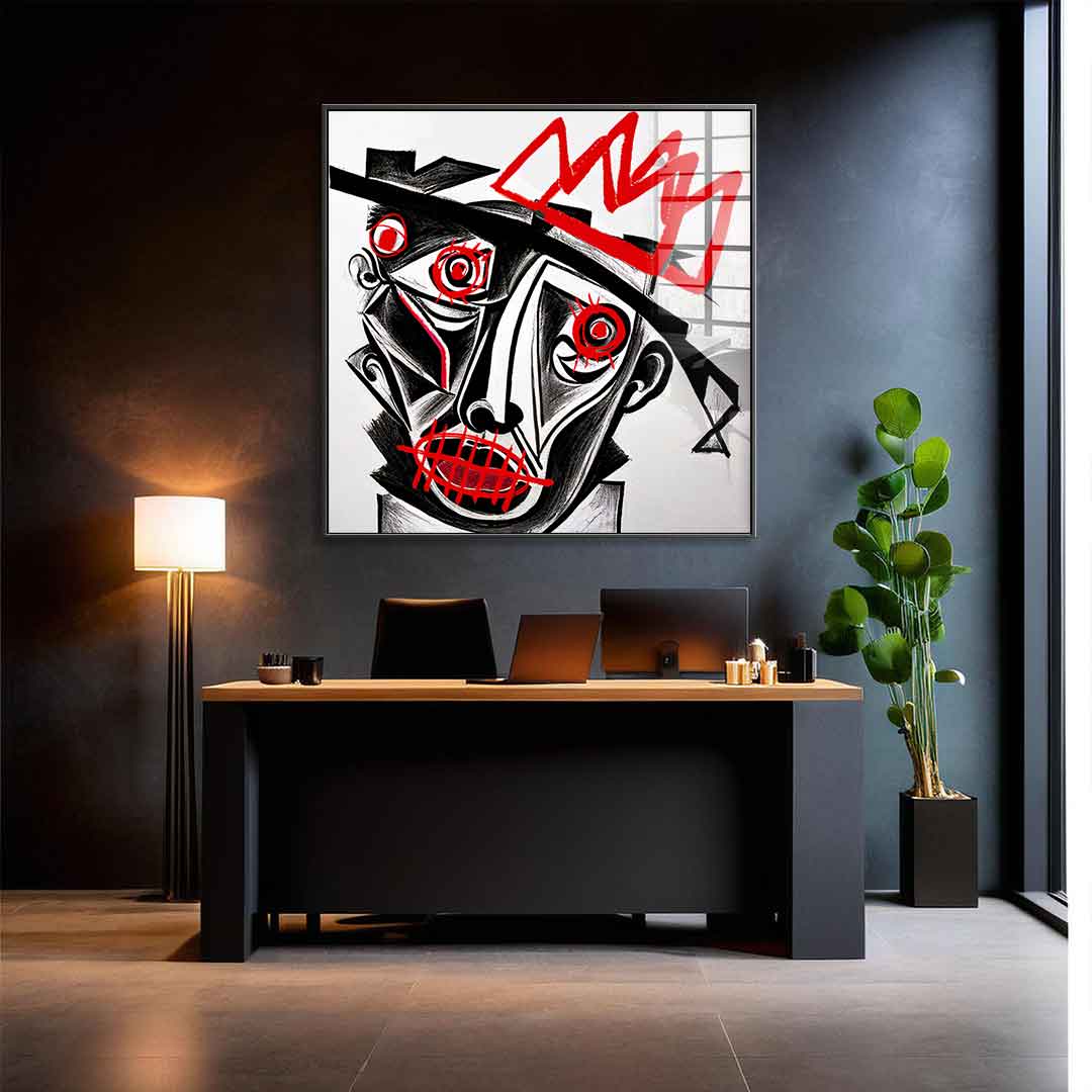Wild Face - Acrylic glass