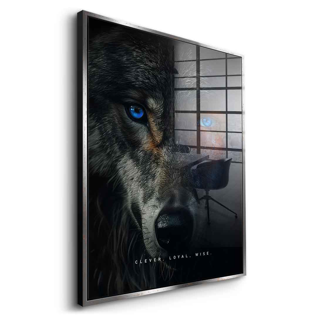 Wolf Fusion - Acrylic glass