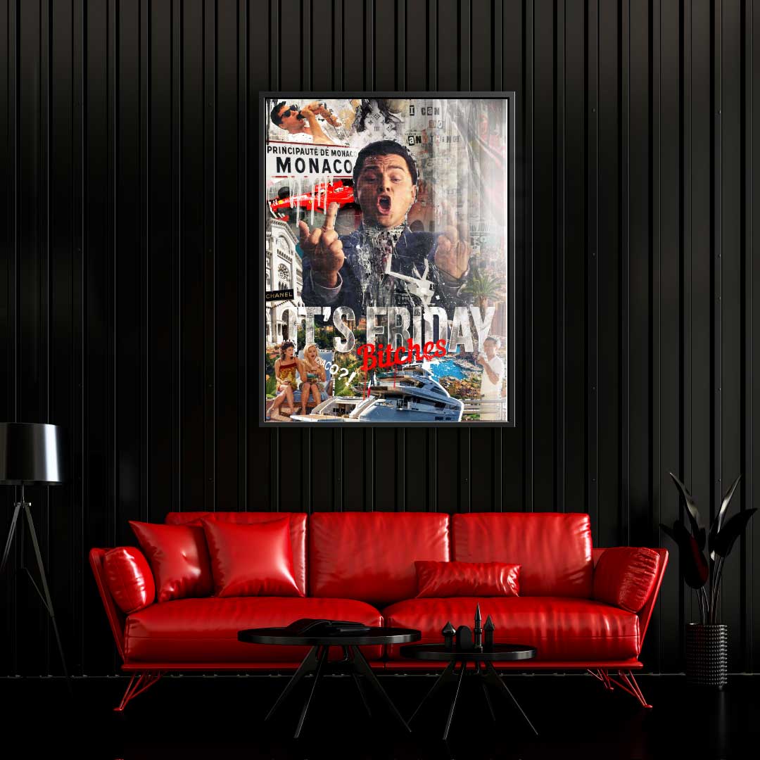 It's Friday - Acrylic glass