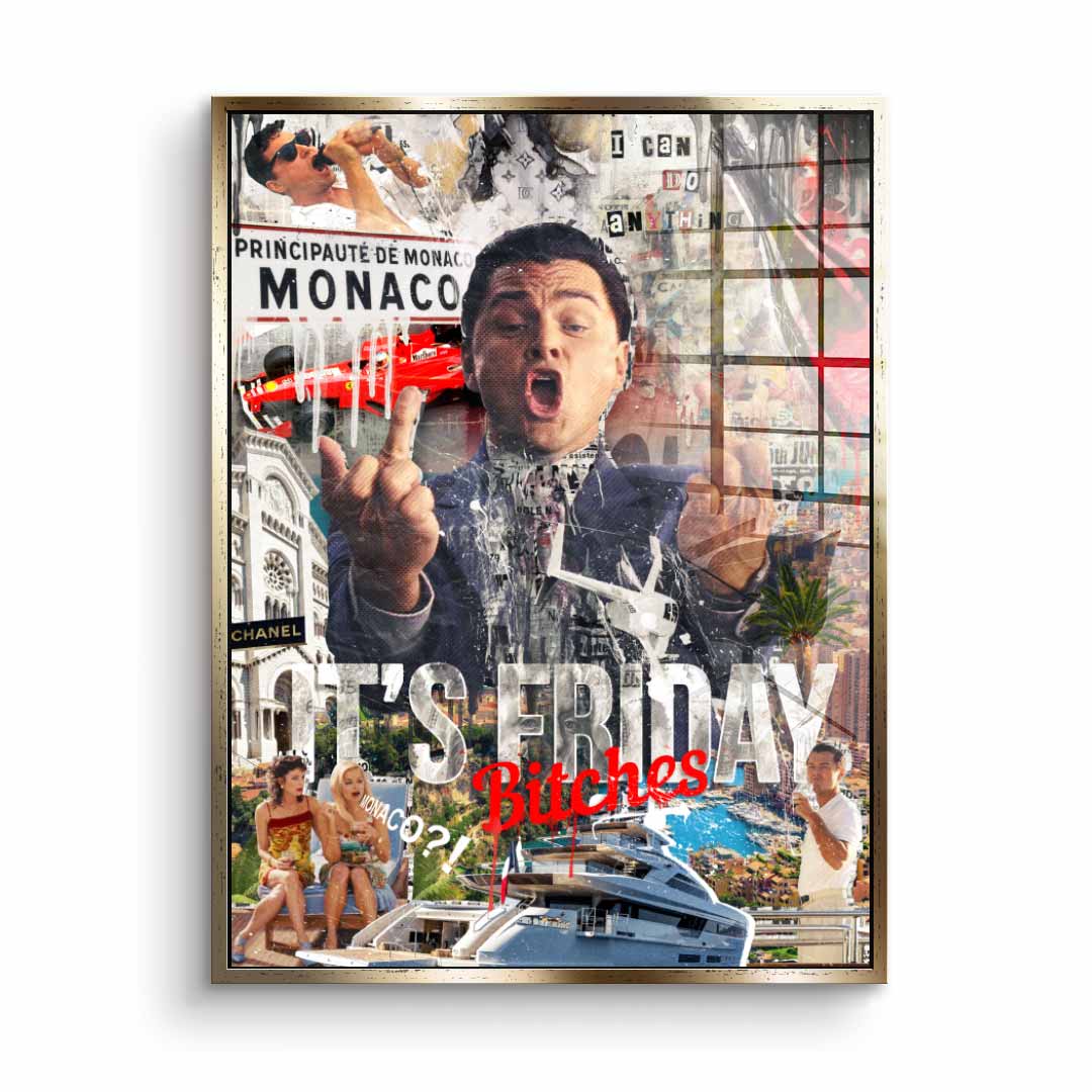 It's Friday - Acrylic glass